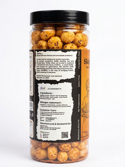 Skipwell Peri-Peri Makhana