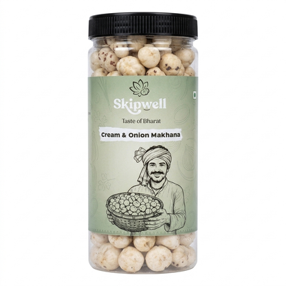 Skipwell Cream & onion makhana